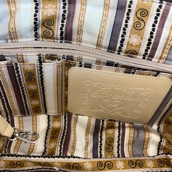 Brighton Raffia Shoulder Bag Like New - Picture 8 of 10